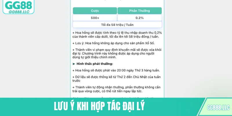 Lưu ý khi hợp tác đại lý