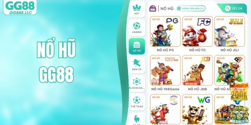 Nổ Hũ GG88 - Khám Phá Thế Giới Slot Đổi Thưởng Hấp Dẫn