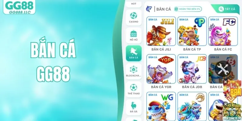 Bắn Cá GG88 - Kho Game Đồ Họa Sắc Nét, Thưởng Cực Lớn
